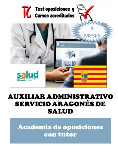 academia online oposiciones auxiliar administrativo servicio aragones de salud