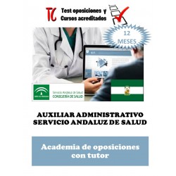 academia online oposiciones auxiliar administrativo servicio andaluz de salud