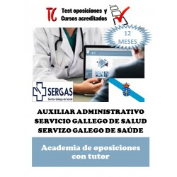 academia online oposiciones auxiliar administrativo servicio gallego de salud